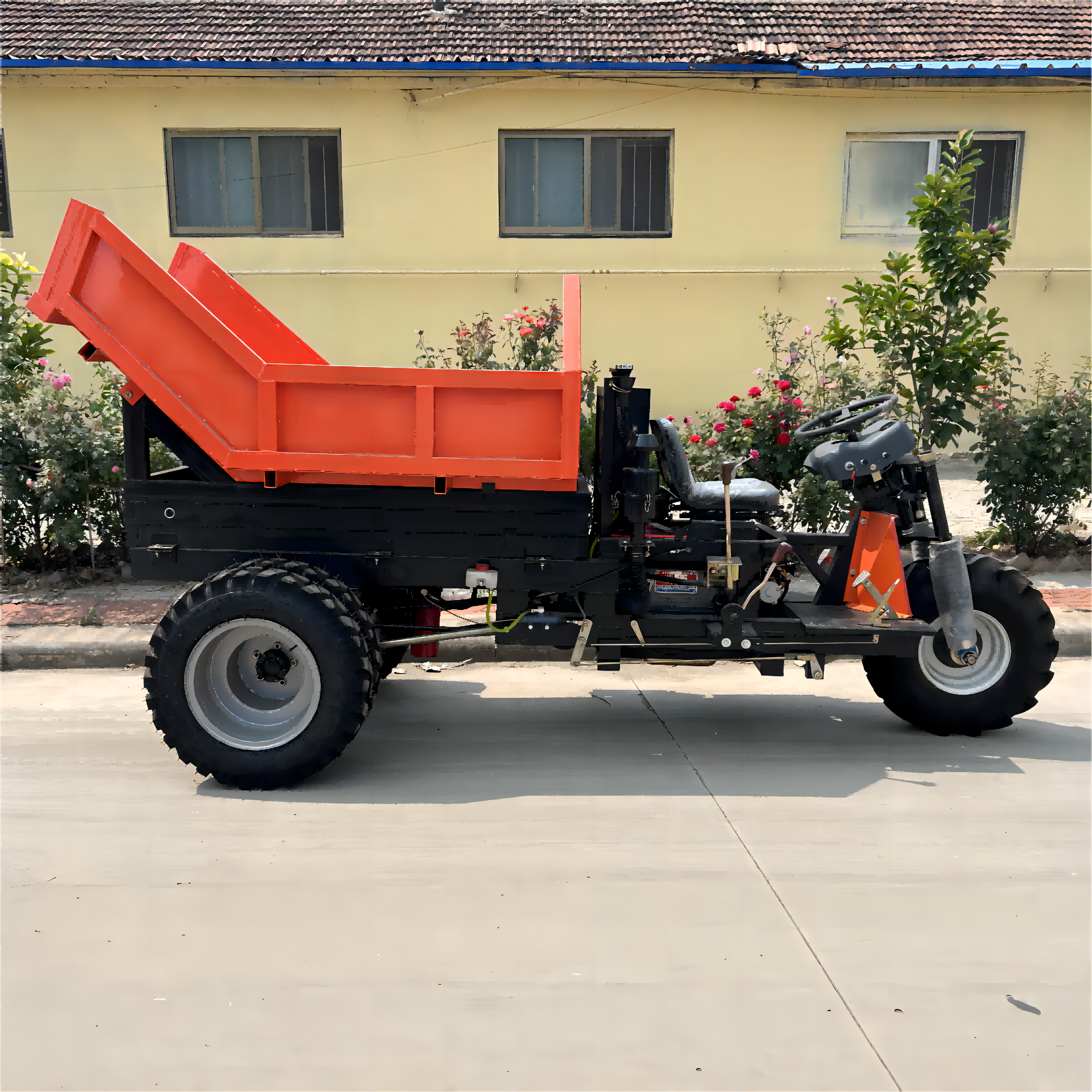 Cheap Mini Garden Farming Cargo Agricultural Tractors Small Oil palm harvest Tractor palm garden tractor