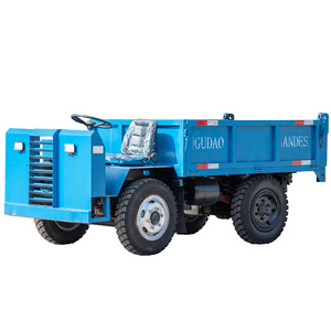 Heavy duty electric mini dumper engineering 4 wheel diesel dump truck 4x4 mini wheel dumper 2 ton 3 ton agricultural dump truck