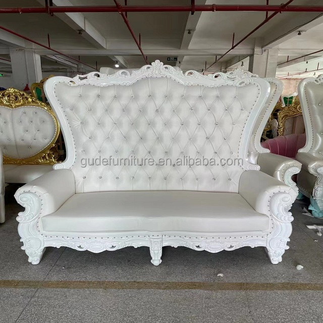 Wedding furniture stainless steel frame birdcage king throne banquet wedding chair