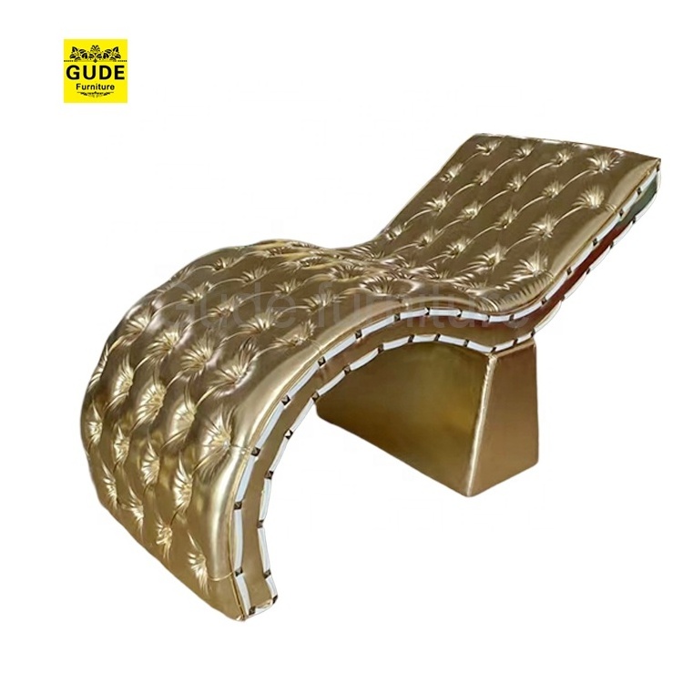 factory direct sale Luxury Massage Table Beauty Salon Dedicated S Shape chaise sofa