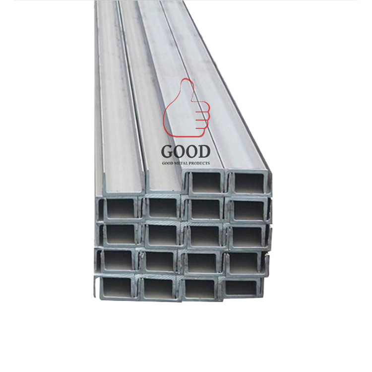 manufacturers hot selling 201 304 316  polished Stainless steel profile 6mm Stainless Steel C U I Channel