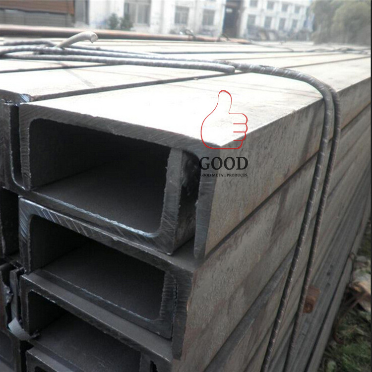 China Hot sale  Hot Rolled 201 202 steel profile 304 316 Stainless Steel I C U Channel bar