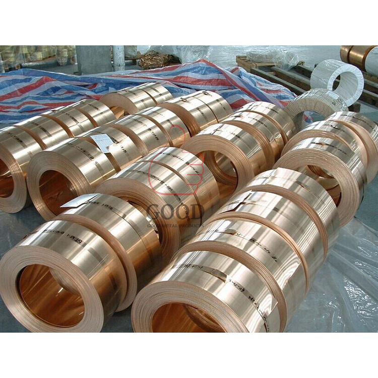 China Supplier AISI C10100 C10200 C10300 Copper Coil/Strip per kg price