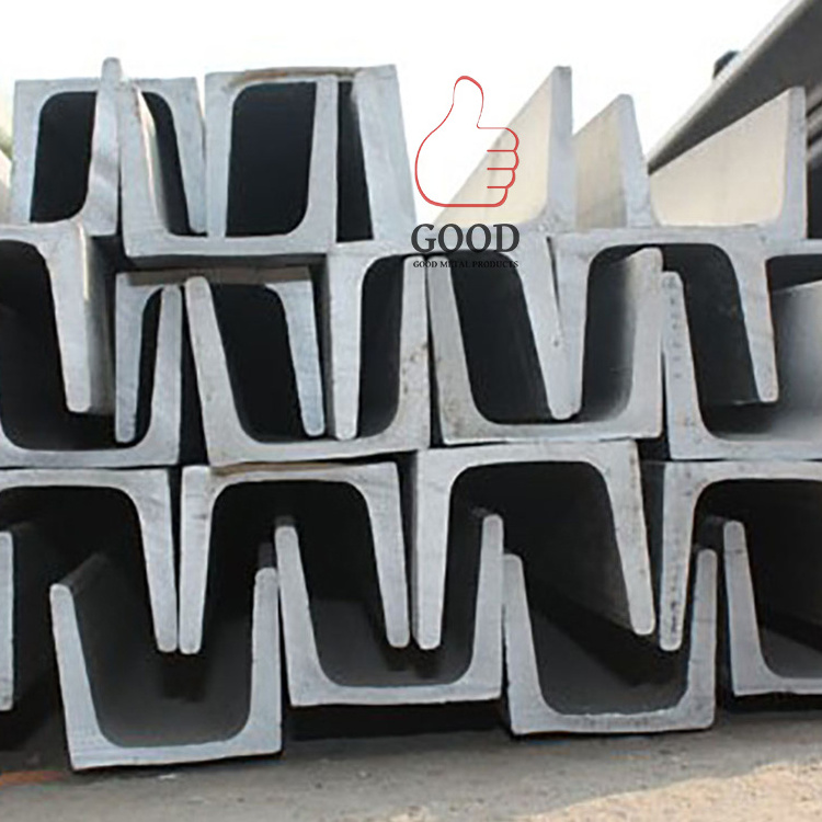 China Hot sale  Hot Rolled 201 202 steel profile 304 316 Stainless Steel I C U Channel bar