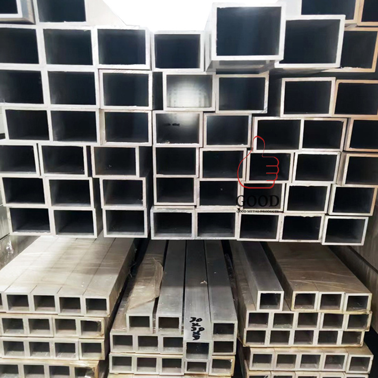 China factory outlets AiSi 3003 5005 5054 6061 6063 aluminum rectangular/square tube/pipe price