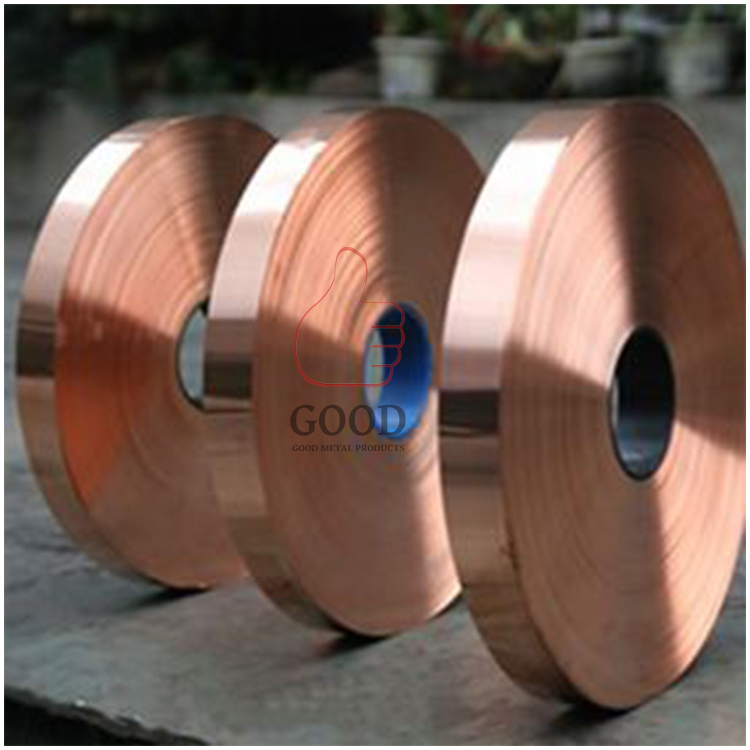 China Supplier AISI C10100 C10200 C10300 Copper Coil/Strip per kg price