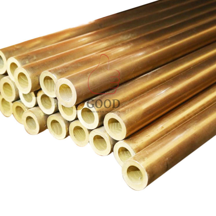 Wholesale High Quality Air Conditioning Flexible 3/4 3/8 7/8 Customized Smooth Water Tube Straight Copper Coil Pipes