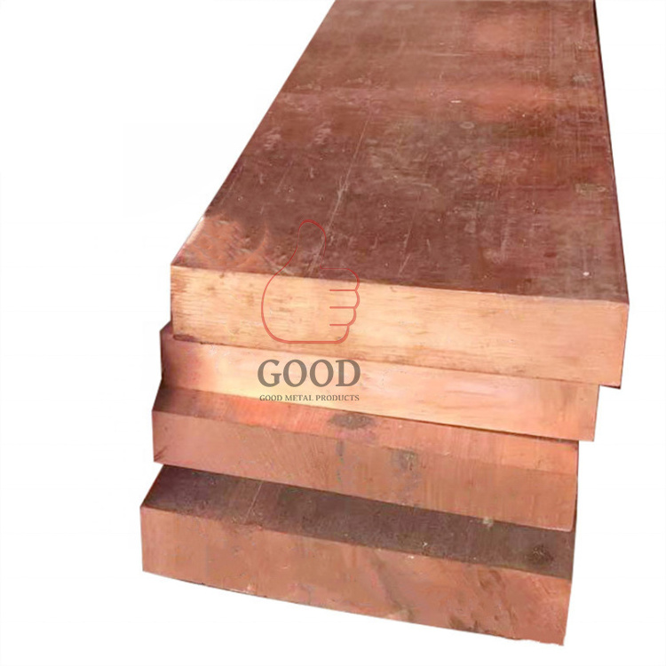 C10100/C10200/C11000/C12000/T1/T2/TU1 Brass 99.9% Pure Copper Sheet Plate Price Per KG