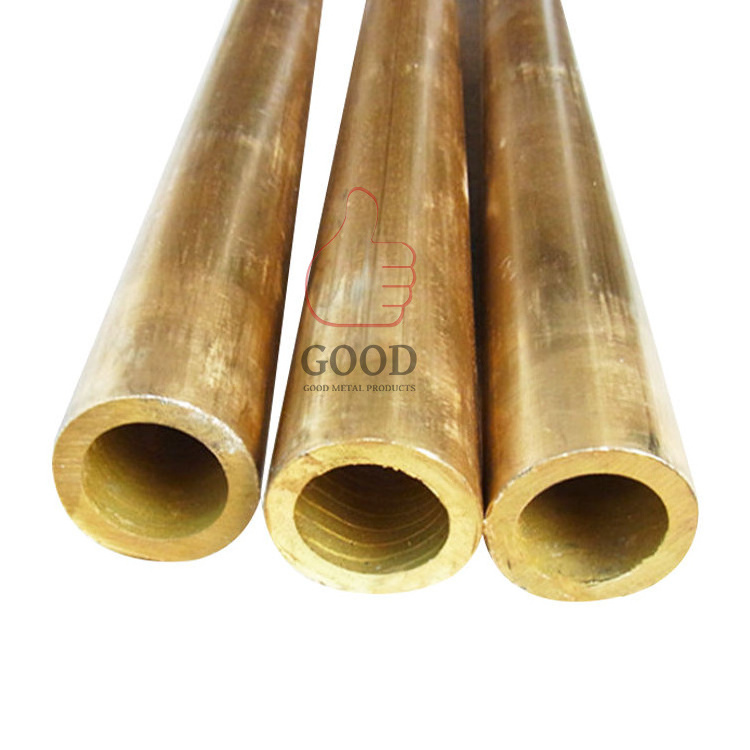 Wholesale High Quality Air Conditioning Flexible 3/4 3/8 7/8 Customized Smooth Water Tube Straight Copper Coil Pipes