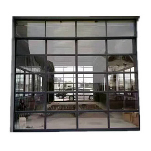 New 18x9 Glass Garage Doors with Window Commercial Sectional Glass Garage Door