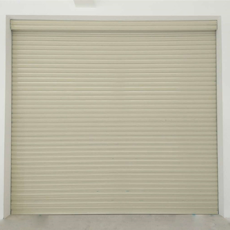 Safe Manual Roll Up Door Color Steel Plate Roller Shutter Luxury Garage Door