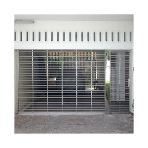 Stainless Steel Grill Rolling Shutter Doors Metal Grill Door Design