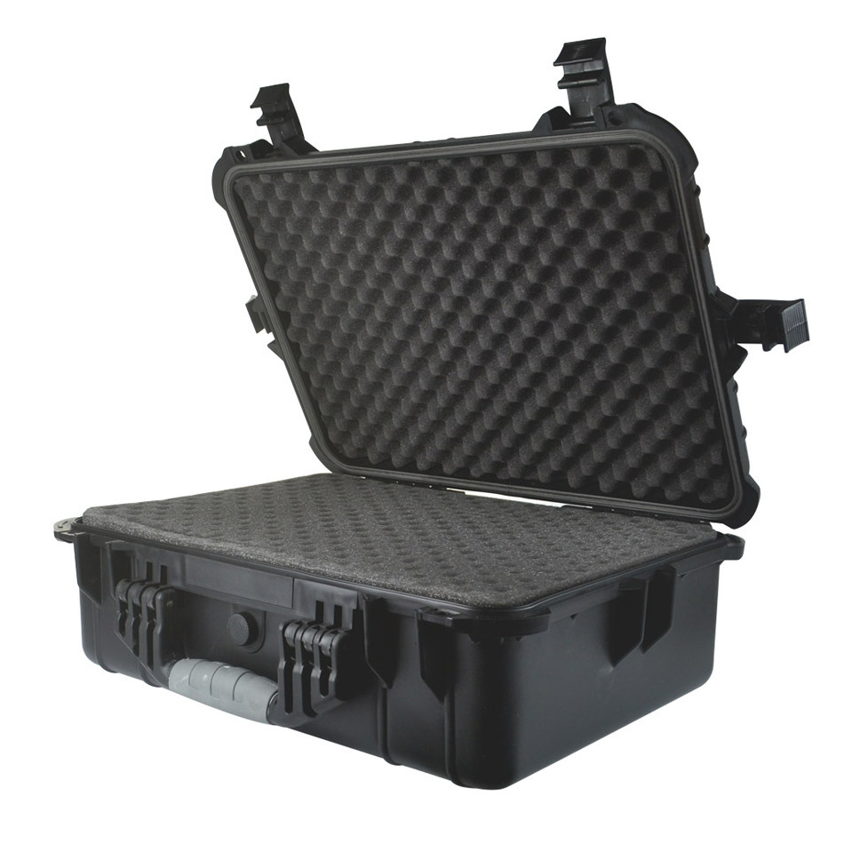 GD6060 Hard plastic equipment case protective toolbox case with pick and pluck foam