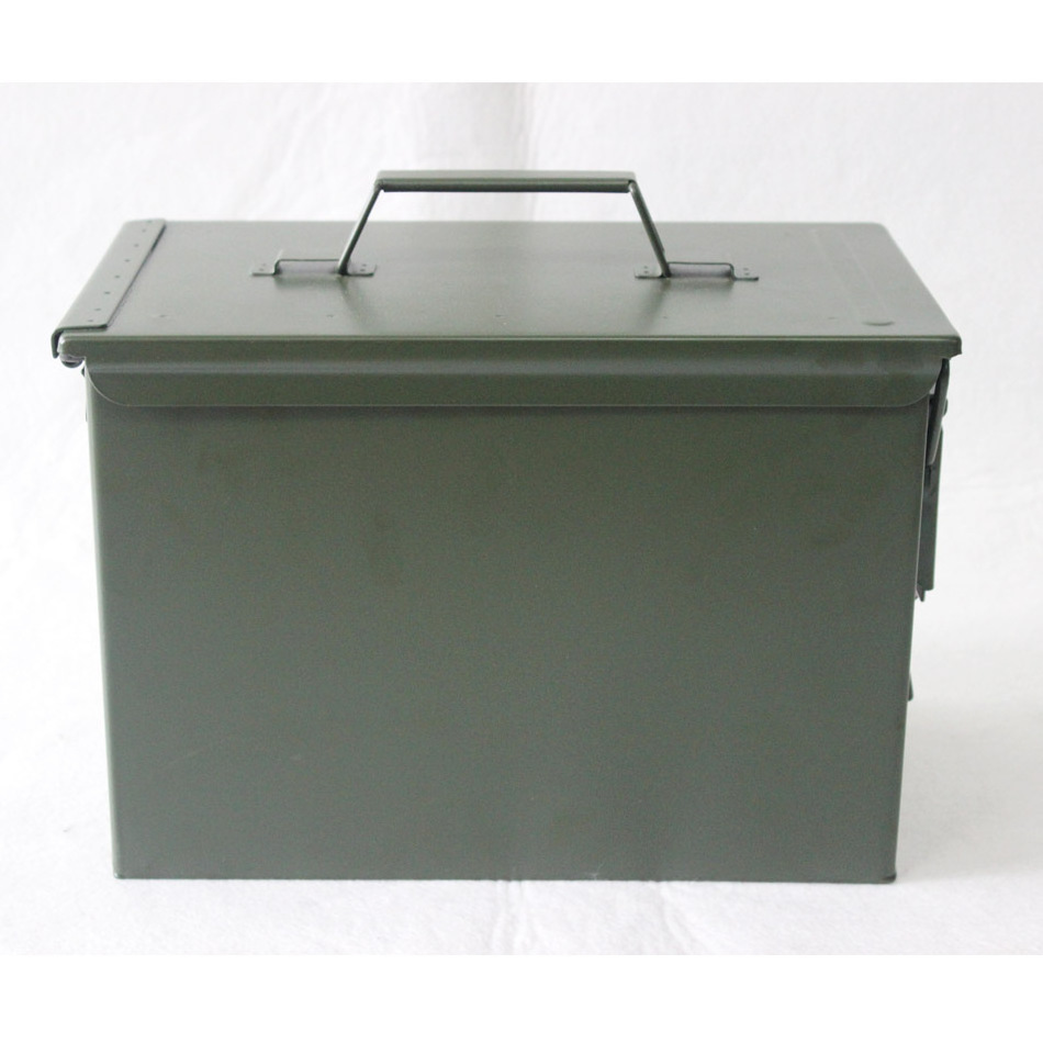 Durable Metal Steel Lockable Ammo Storage Iron Box With A Waterproof Strip