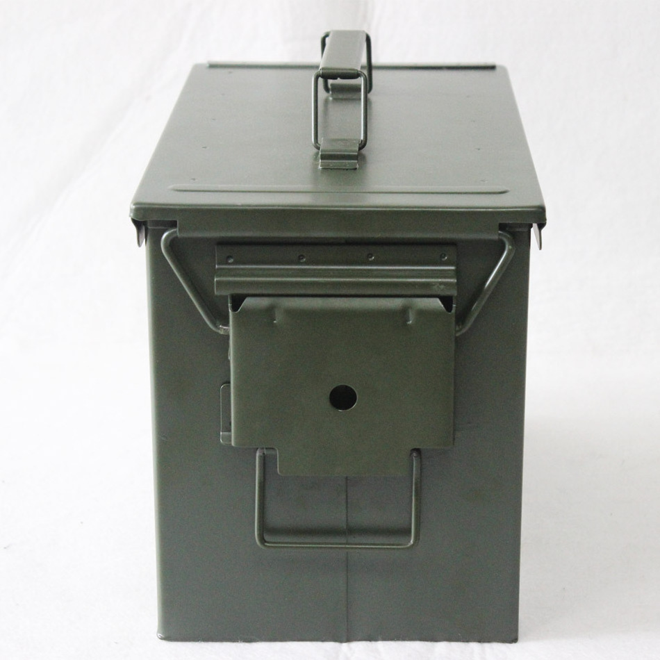 Durable Metal Steel Lockable Ammo Storage Iron Box With A Waterproof Strip