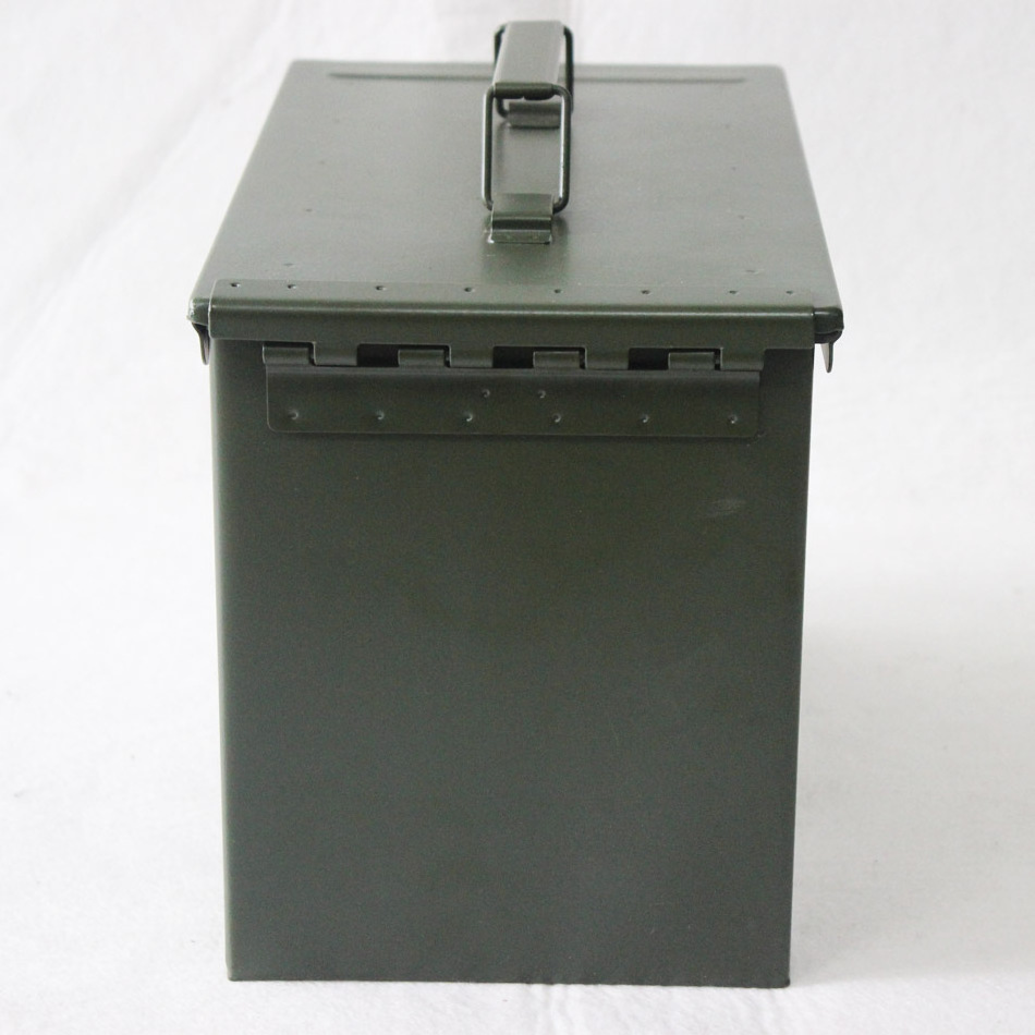 Durable Metal Steel Lockable Ammo Storage Iron Box With A Waterproof Strip