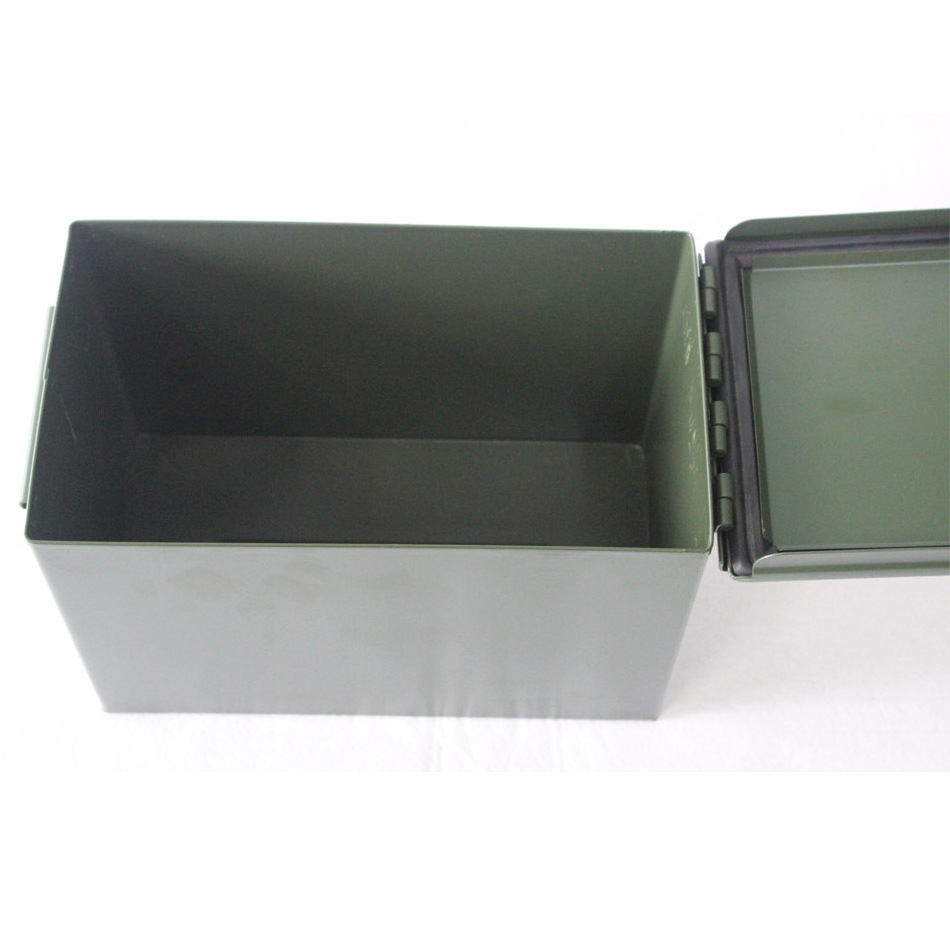 Durable Metal Steel Lockable Ammo Storage Iron Box With A Waterproof Strip