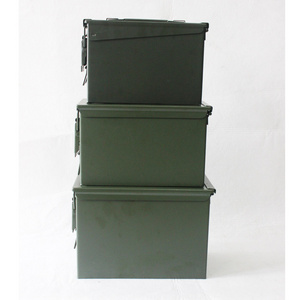 A19A1 Customized Color Metal Ammo Can Sturdy Ammo Box Carry Storage Bullet Box