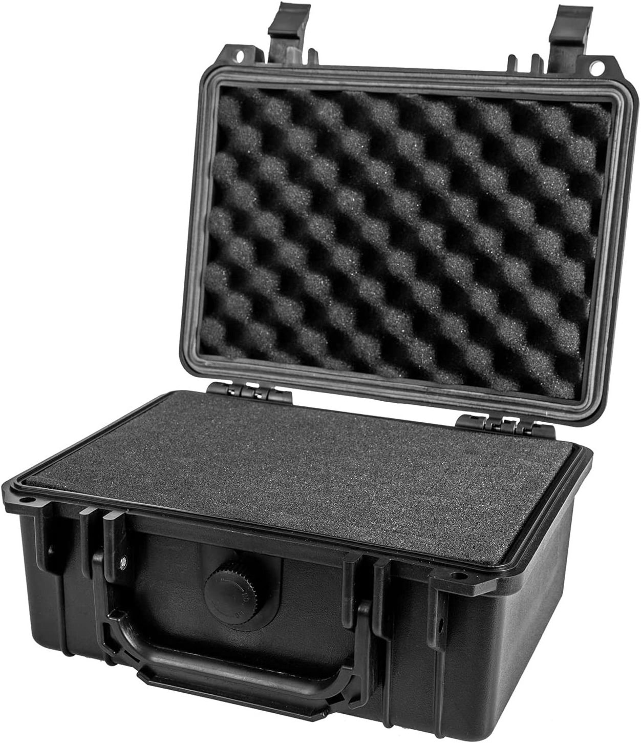 Waterproof Shockproof Carrying Case Protective Bullet Tool Case with Foam