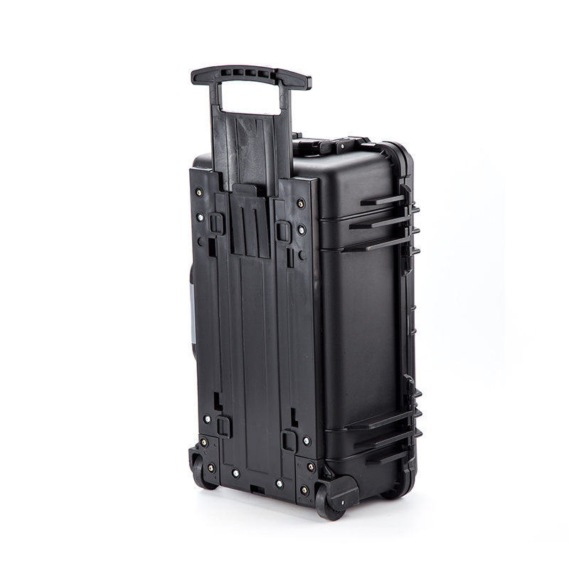 Waterproof Plastic Case  Hard Carrying custom made  Black transport box  with lock