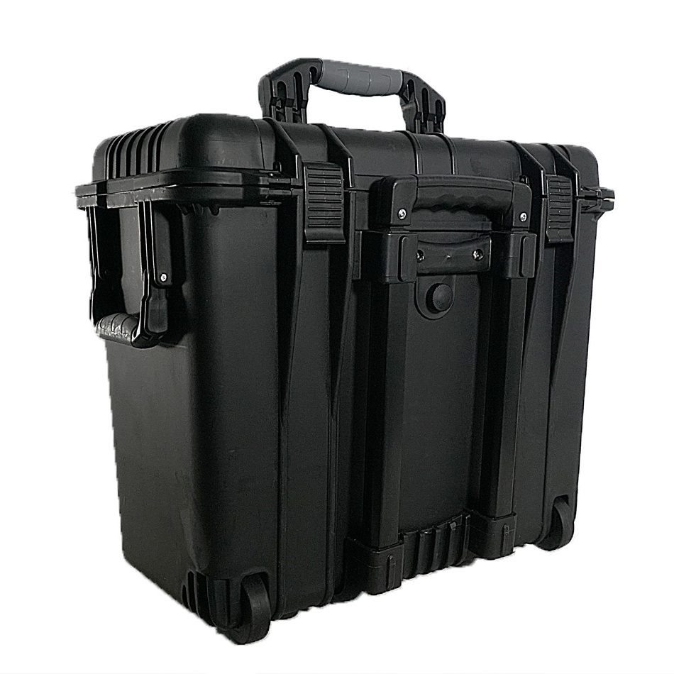 Waterproof Shockproof Wheeled Plastic Case Hard Equipment Case with Pick n Pluck Foam for Camera