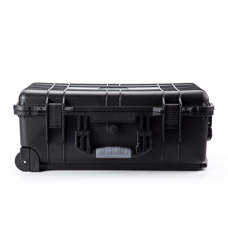 Waterproof Plastic Case  Hard Carrying custom made  Black transport box  with lock