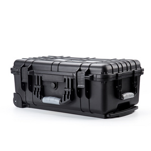 Waterproof Plastic Case  Hard Carrying custom made  Black transport box  with lock