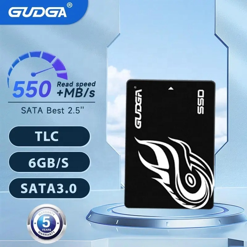 GUDGA 128GB 256GB 512GB 1TB 2TB 2.5 SATA 3 6Gb/S SSD 512