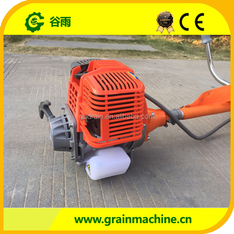 Mountain area used high quality backpack rice paddy cutter/wheat cutter