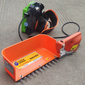 Custom 24v Lithium Power Tea Picker Electric Cordless Tea Plucking Picking Machine Electric Portable Backpack Tea Harvester