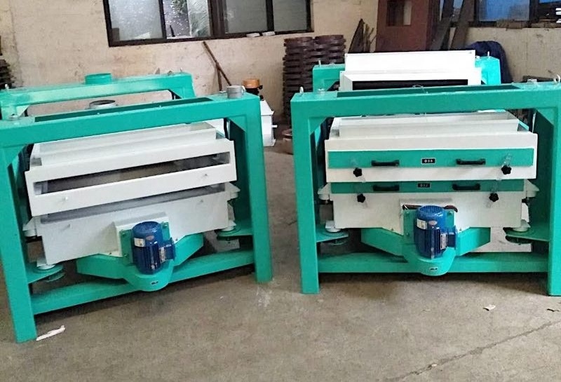 Best price wheat cleaning machine white rice seed rotary cleaning rotary sieve cleaner in china