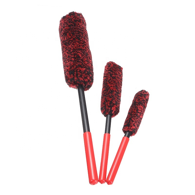 New Arrival  Woolies Wheel Cleaning Brush Car Detailing Brushes for Auto Maintenance Care