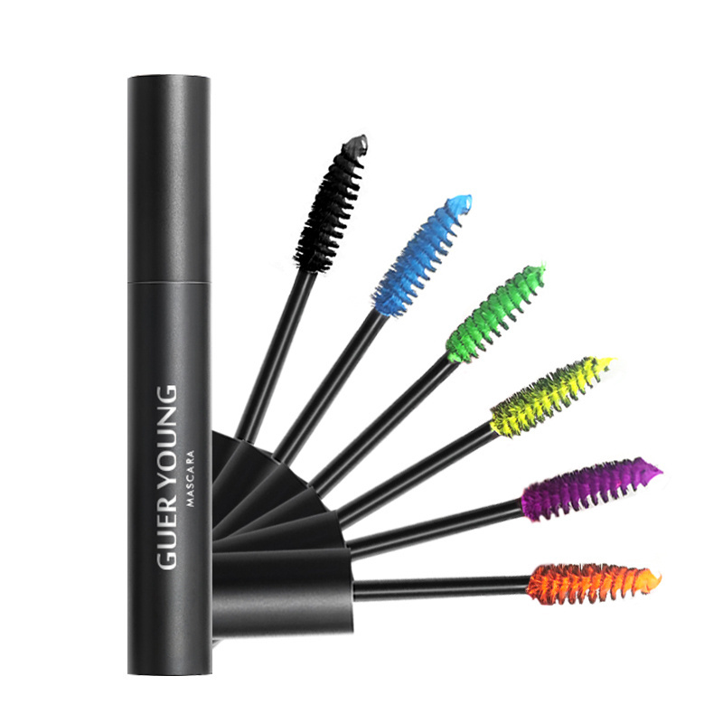 OEM Private Label Colored Mascara No Logo Eyelash Enhancer Growth 3d Fiber Mascara