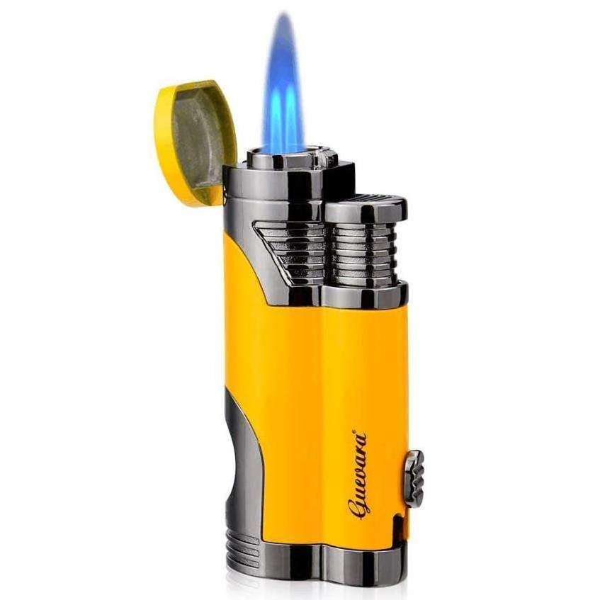 hot sell slim refillable metal lighter double windproof butane torch lighters