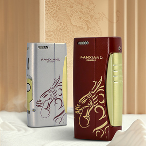 2024 New Lighter Dragon Year luxury single torch lighter with punch gift lighter