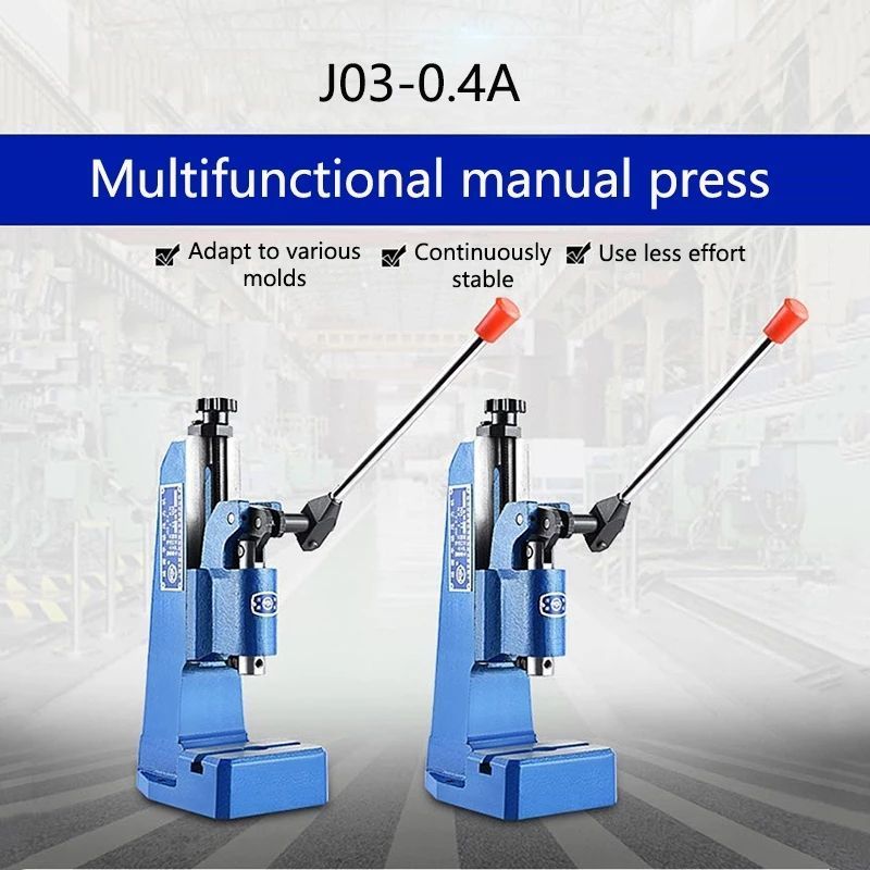 Industrial Precision Manual Punch Hand Press Small Punch Machine Equipment Tabletop Punch Shaft Press