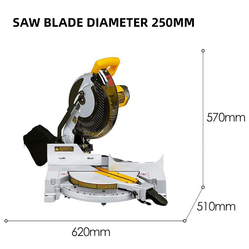 Factory Direct Sale Compound Professional Power Electric Miter Saw Compound Wood Miter Saws Power Tools Miter Saw