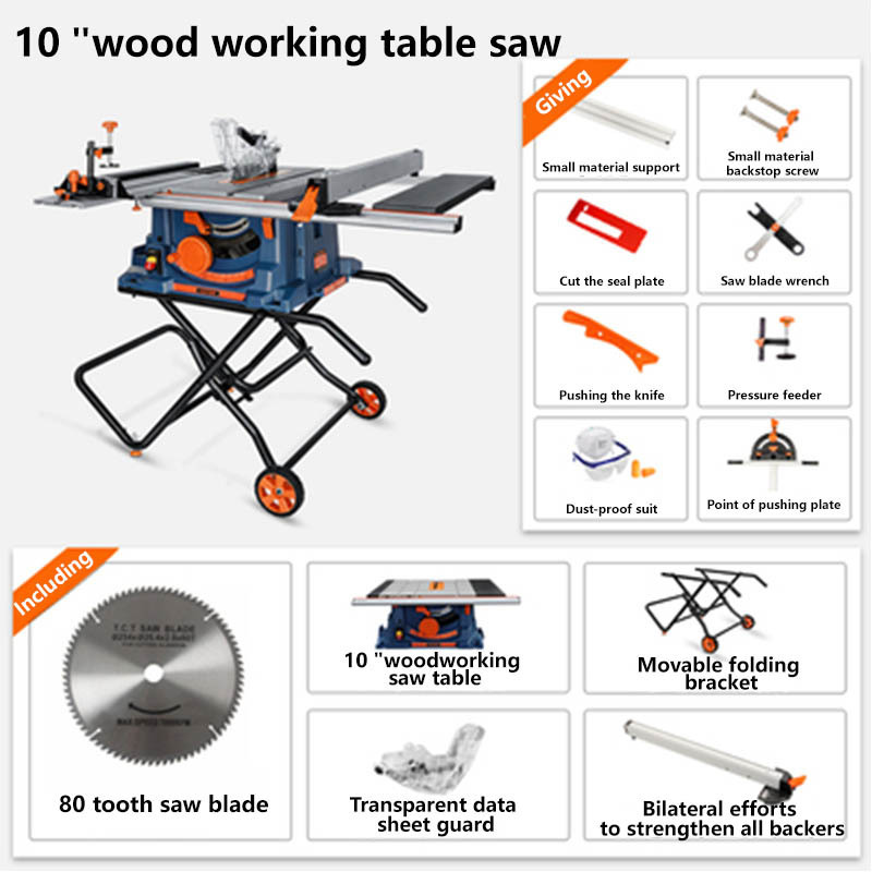 Woodworking Sliding Table Saw Cutting Machine  Machinery Table Sliding Saw Wood Cutting Machine