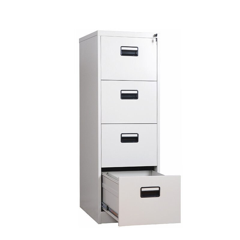 Fireproof Metal Office Furniture Storage Steel Cabinet Wardrobe Storage Filing Storage 3 Drawers Steel Vertical Cabinets