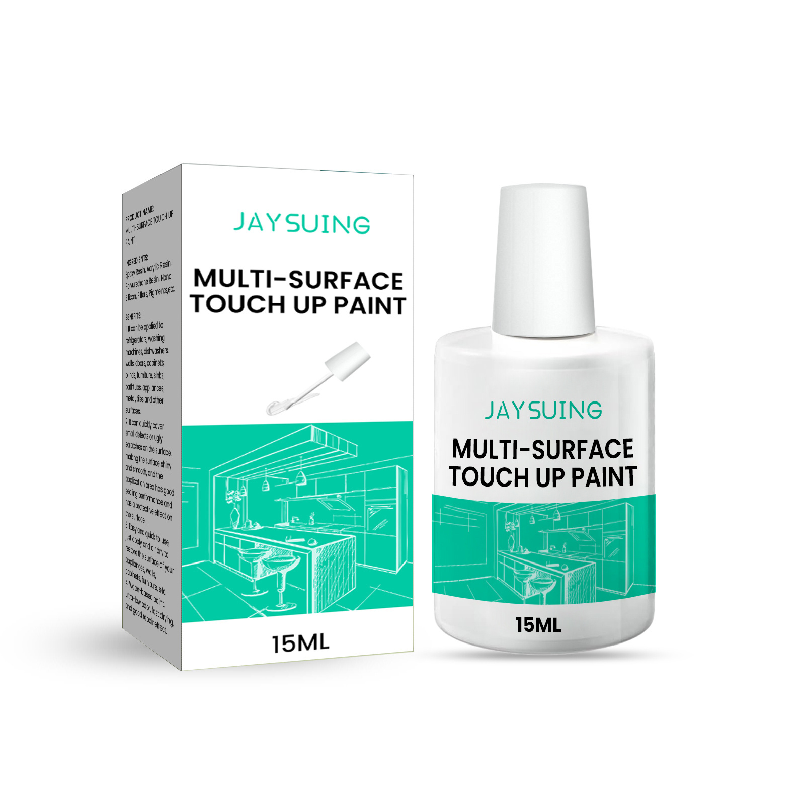 Jaysuing OEM&ODM Wall Repair Paint Mlulti Surface Wall Repair Kit Eco-friendly Wall Crack Filler