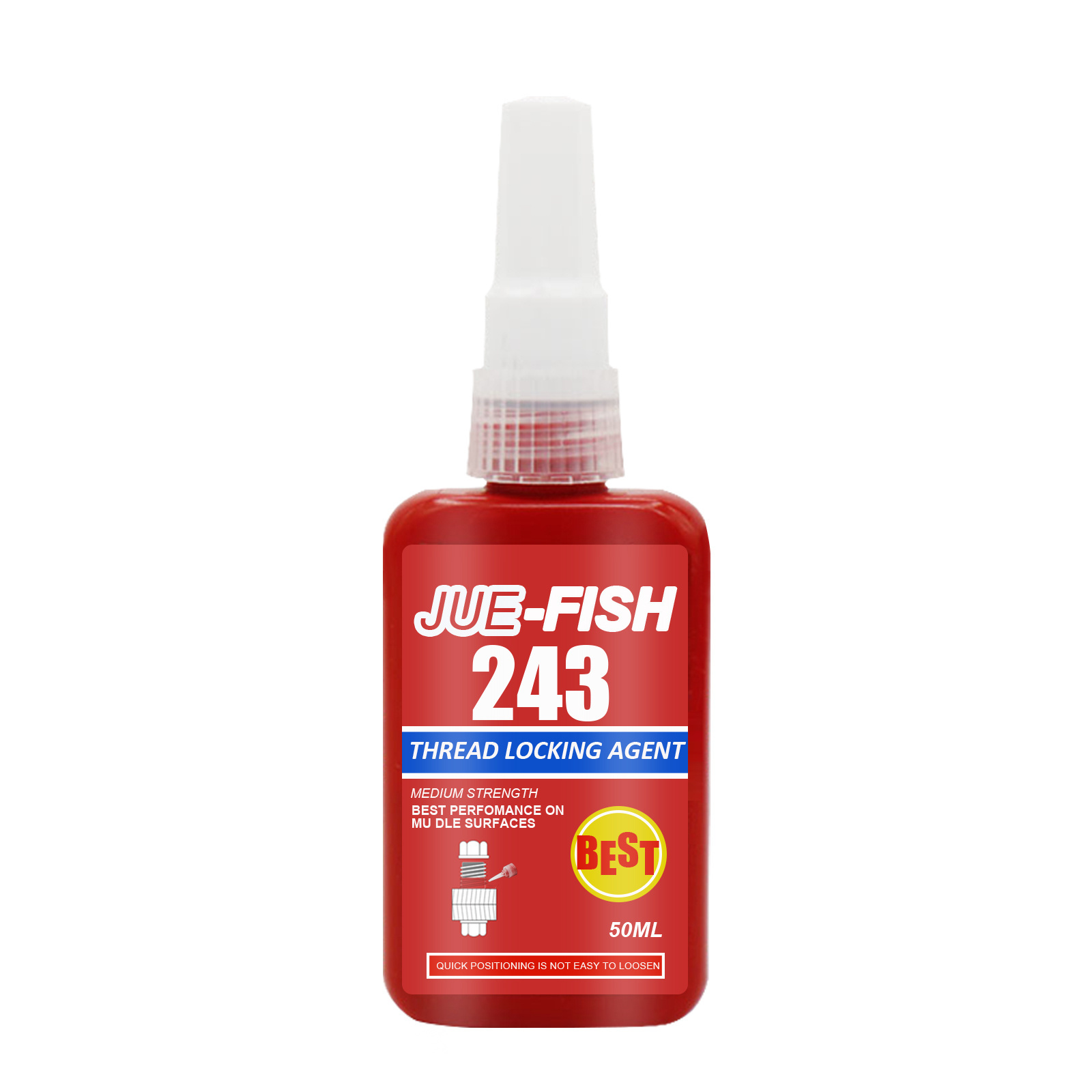 Jue-fish OEM&ODM Hot Melt Glue Thread Multipurpose Adhesive Thread Lock Sealant Fearless Thread-locking Agent