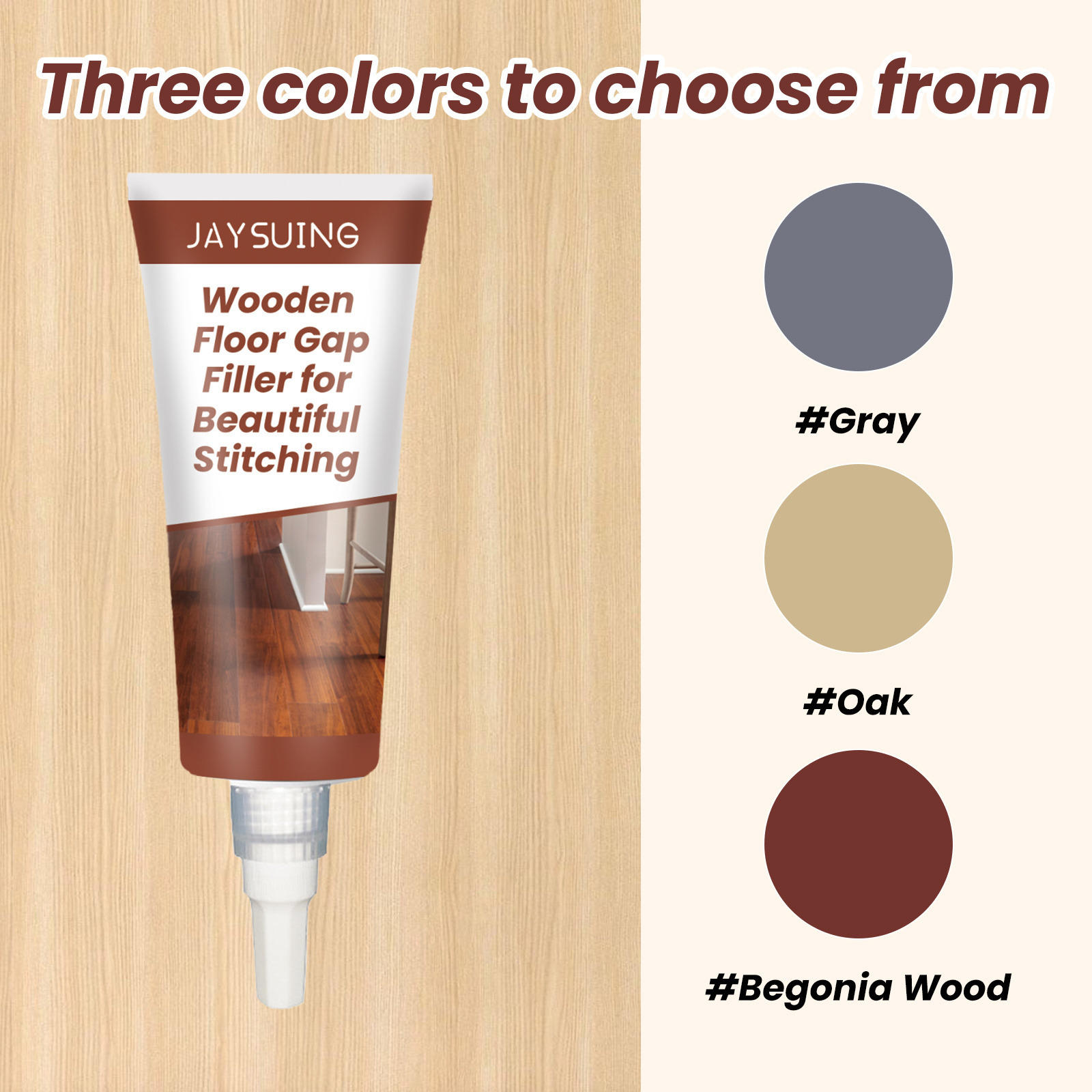 Jaysuing OEM&ODM Wood Floor Repair Kit Beauty Paint Filler Wood Waterproof Wood Repair Filler