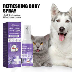 Yegbong Pet Odor Eliminator Spray Lavender Pet Stain Odor Deodoring Spray Fresh Pet Deodorant Spray