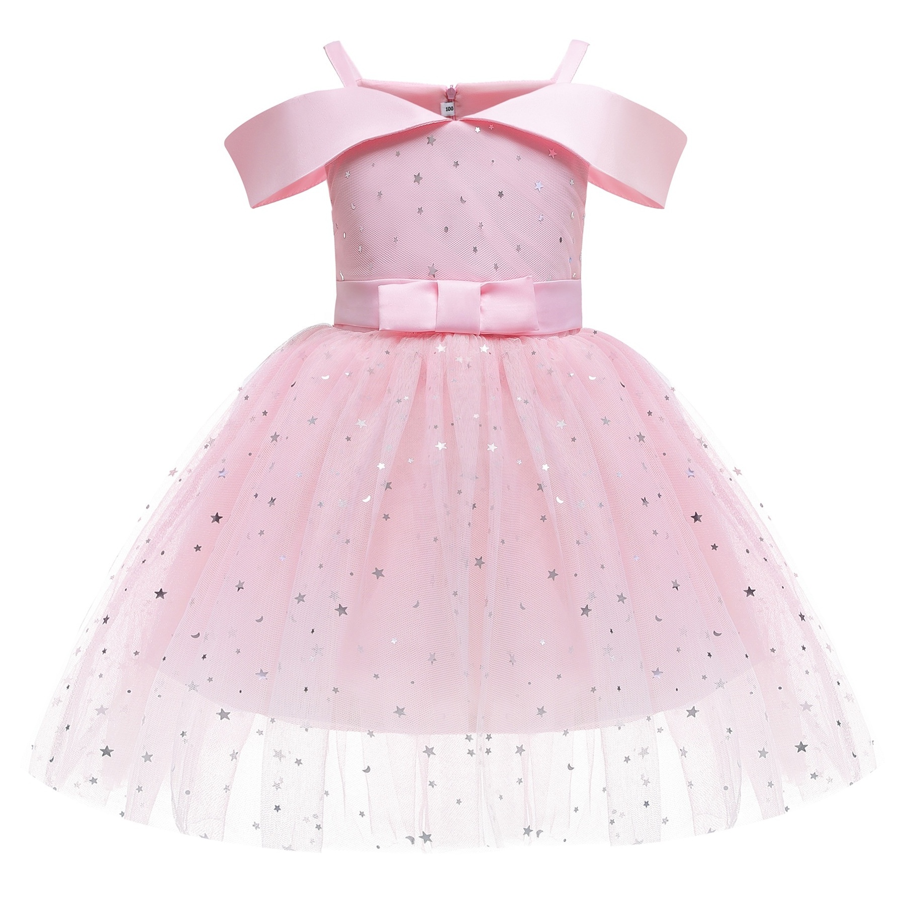 Hot Sale Summer Spring fashion New year Red Infant Clothing Birthday Party Lace princess baby girl dresses