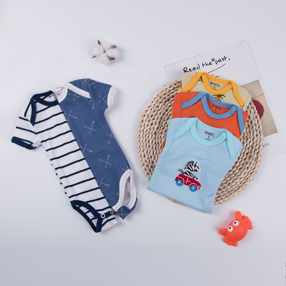 2020 Newborn Jumpsuits High Quality Infant cute animal short sleeve baby girls romper