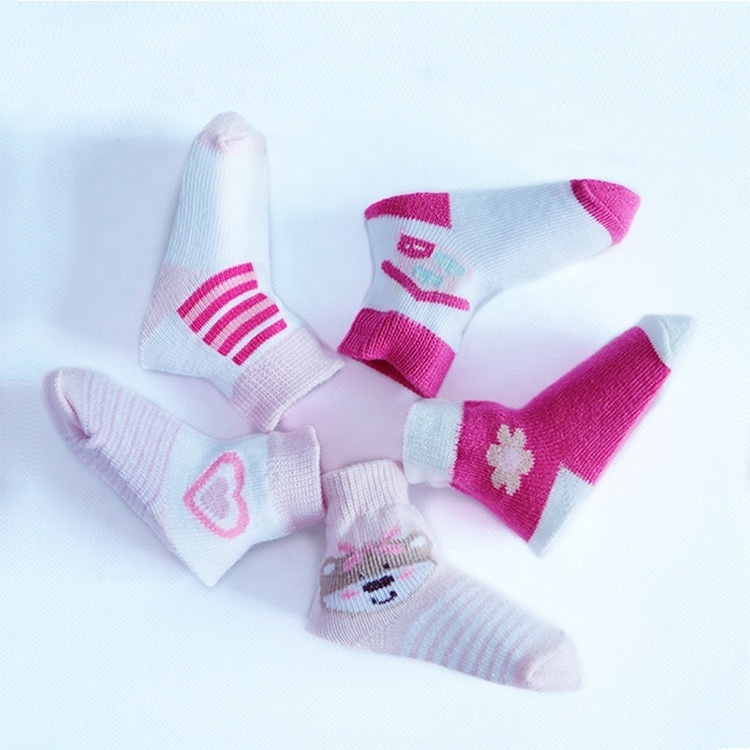 Wholesale Price 3D Cartoon Tube Sock Baby Children Socks With Animal Pattern