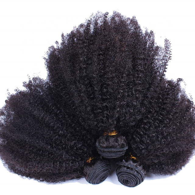 8 to 36 inches kinky curly black color hair extension human hair bundle single donor raw hair double drawn vietnamese human hai