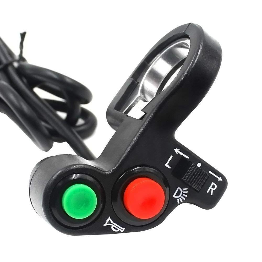 12v  Motorcycle Turn Signal On/Off Light  button Switch