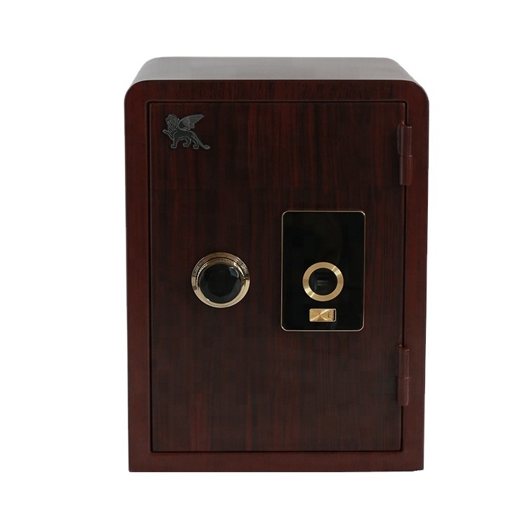 Professional fireproof home safe cabinets steel fingerprint digital lock safe box for jeweral documents and valuables