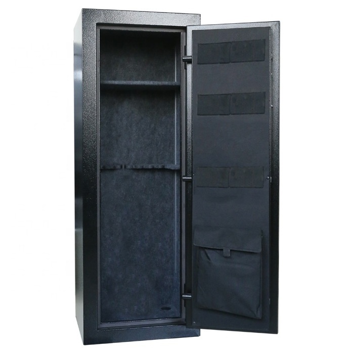 Factory wholesale gun safe with mechanical digital lock and keys